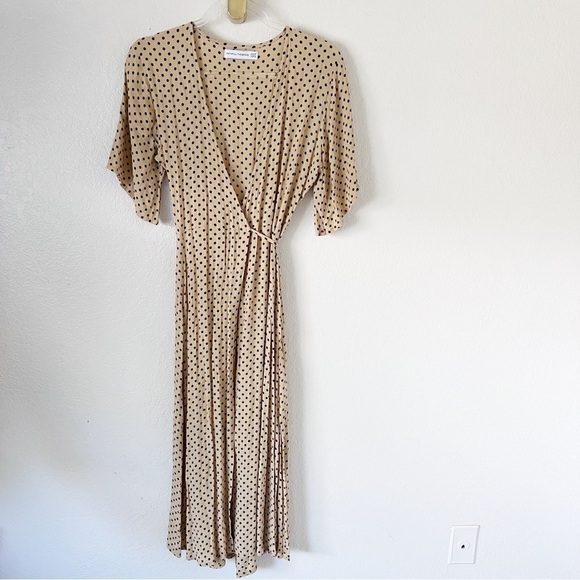 Faithfull the Brand Rivera Midi Dress Lula Dot size M - Picture 11 of 11